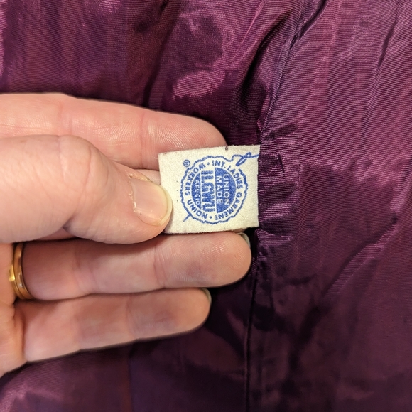 Vintage Jackie Kennedy style blue and white knit coat dress. - Picture 14 of 16